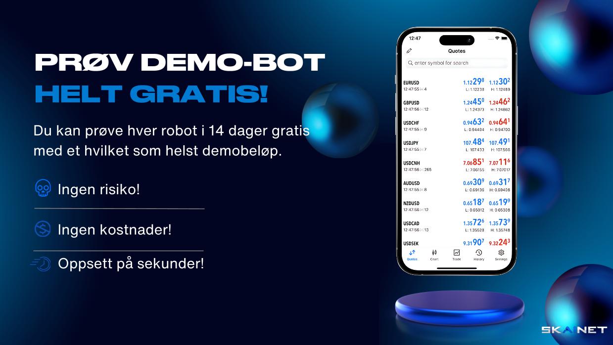 PRØV DEMO BOT GRATIS!